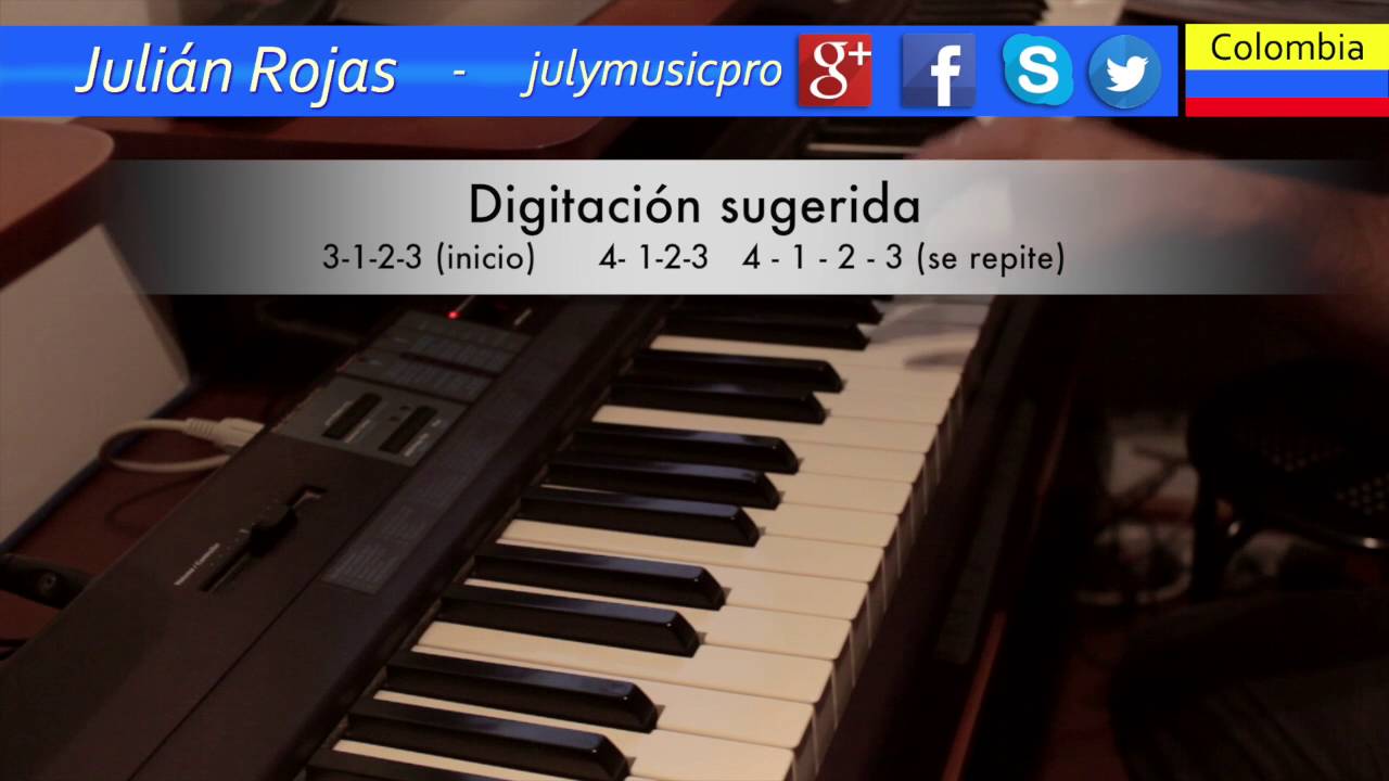12- Ejercicio de Improvisación piano Jazz.