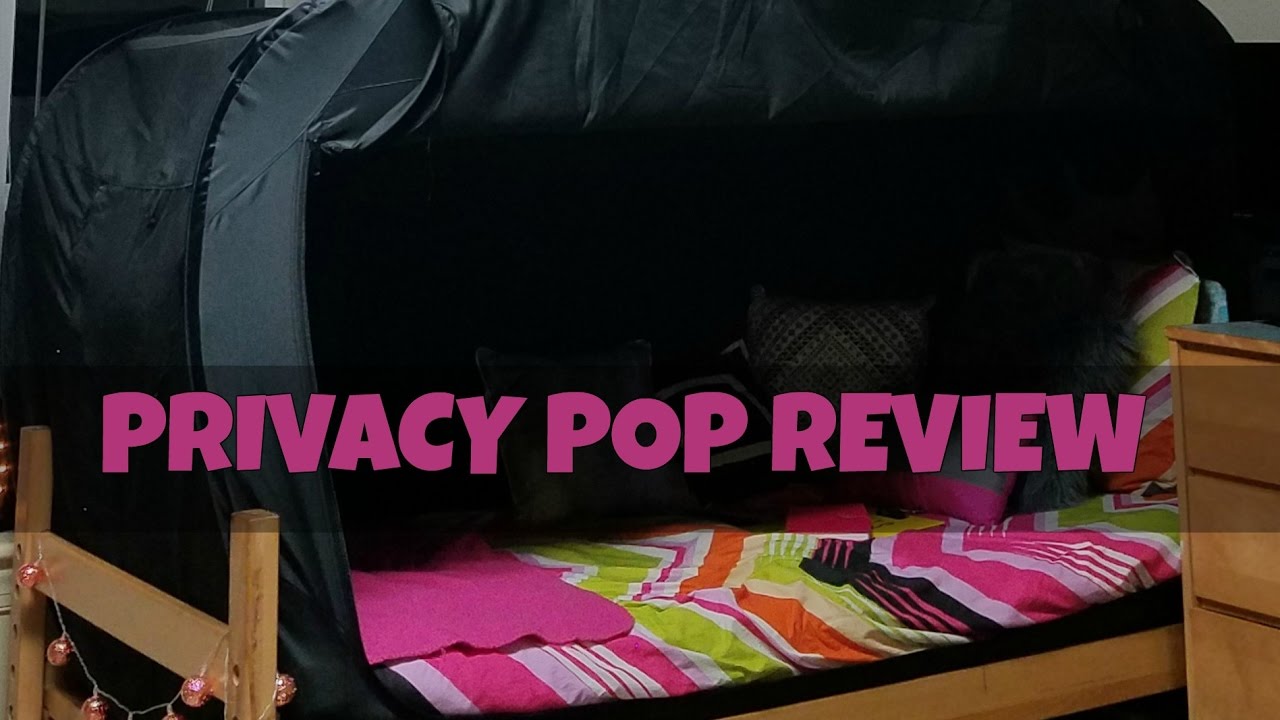 Privacy Pop Review | Bed Tent!!!!