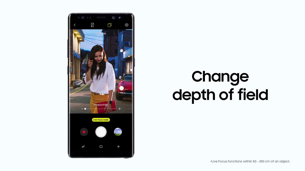 Samsung Galaxy Note8: Tutorial - Live Focus