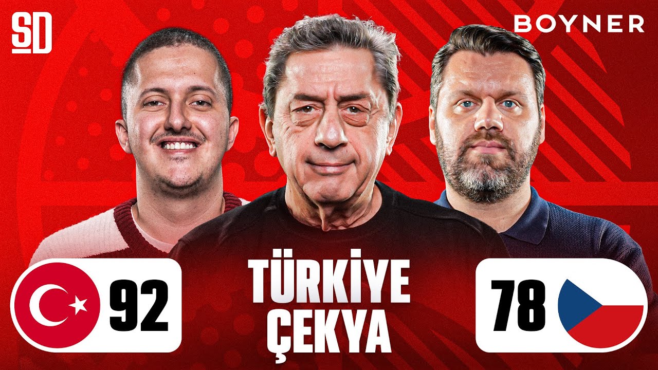 12 DEV ADAM KAYIPSIZ! Türkiye 92-78 Çekya | EuroBasket