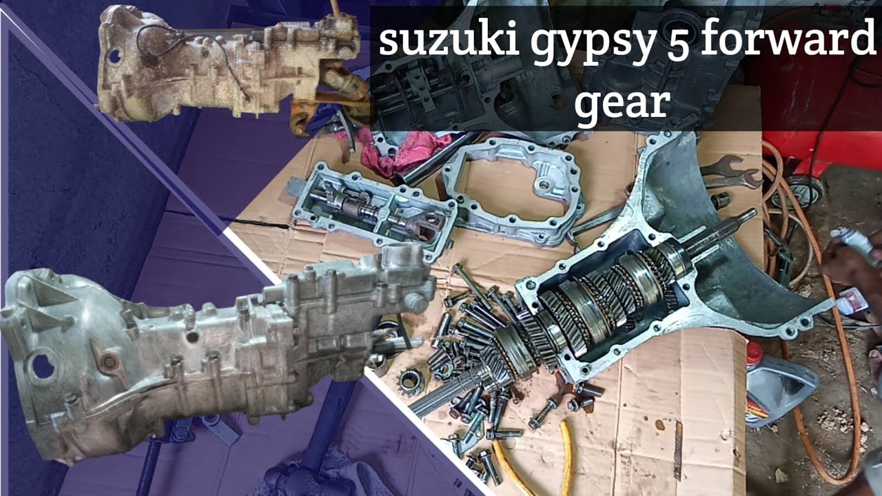 Suzuki Gypsy 5 Forward Manual Gear Restoration: Part 1 - Disassembly and Inspection