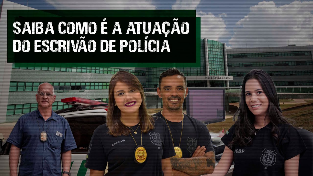 Policial Civil em Foco: Saiba como atuam os escrivães de polícia da PCDF