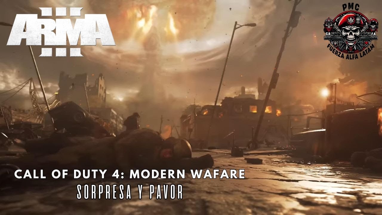 Arma 3 | COD4: Modern Warfare | Sorpresa y Pavor !!
