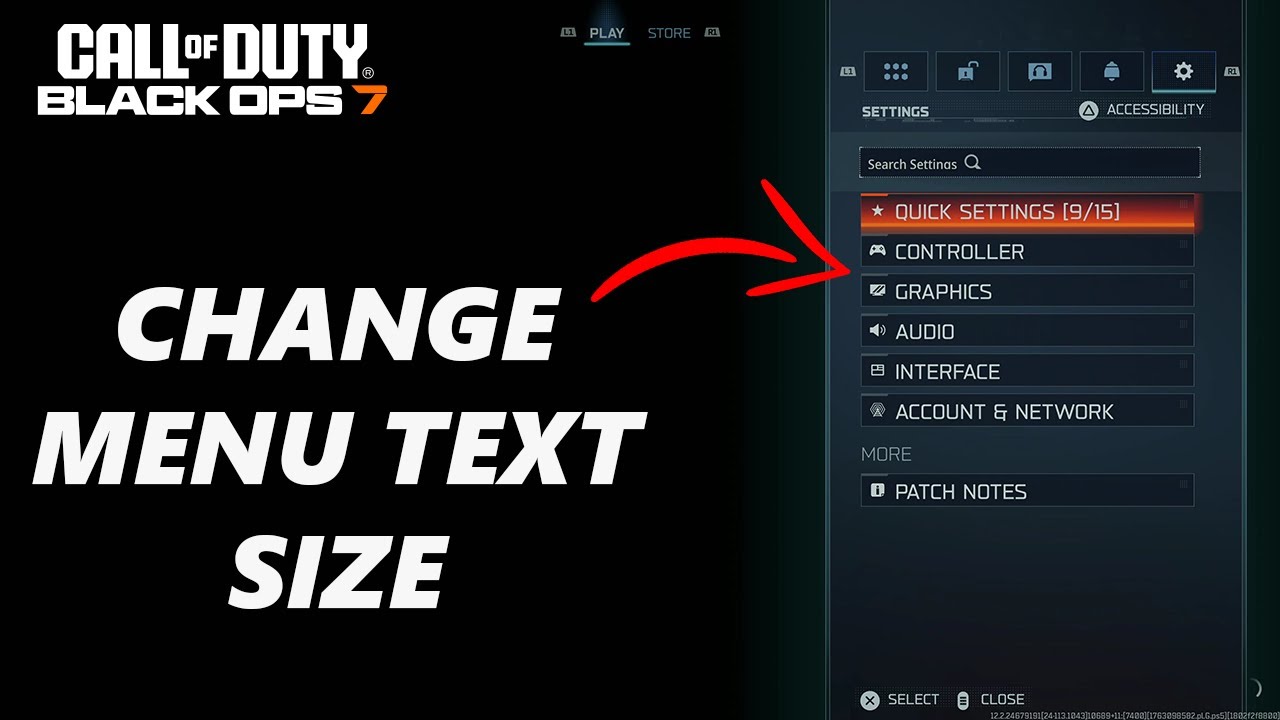 Call Of Duty Black Ops 7: как изменить размер текста в меню