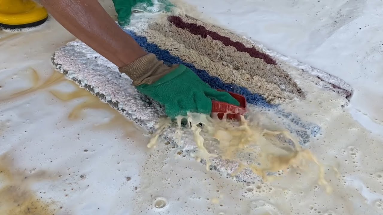 Epic Hand Scrub Carpet Cleaning: Watch the Full Transformation!