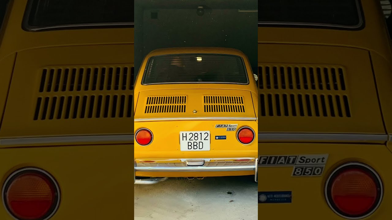 Fiat 850 Sport Coup&eacute; - nowy dom - new home