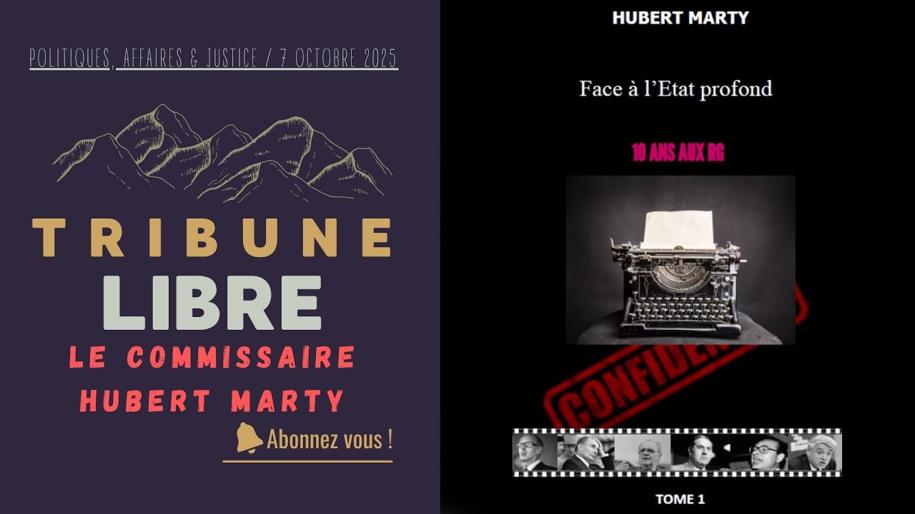 Affaires Sarkozy, Bérégovoy, Boulin... | Politique & Justice  | Le Commissaire Hubert Marty se livre