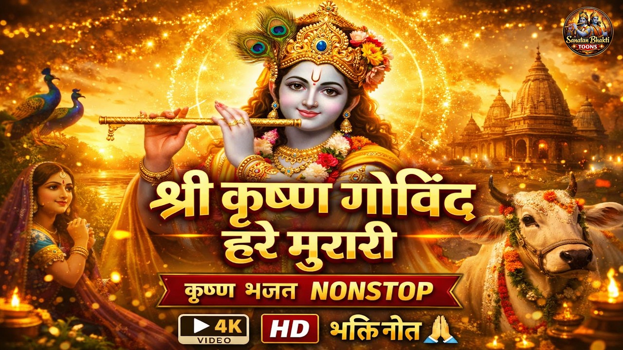 Shri Krishna Govind Hare Murari | Soulful Krishna Bhajan | Krishna Songs 2026