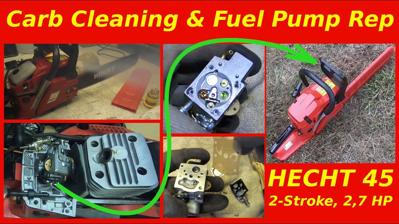 Hecht 45 - Carburetor Problem and Solution (HD)