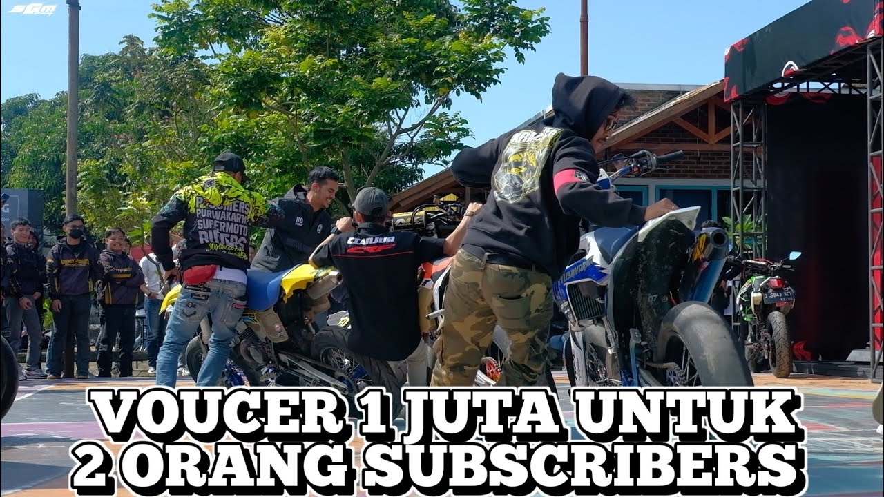 BANDUNG BANJIR SUPERMOTO||INTERNASIONAL SUPERMOTO RIDE DAY 2023