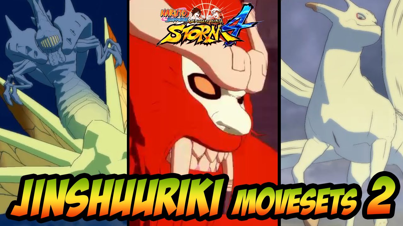 Naruto Ultimate Ninja Storm 1-4 - Jinchuuriki Movesets 2 (Fuu, Han, Roshi)