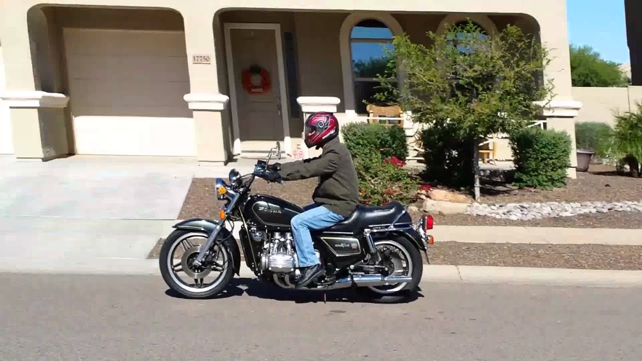Riding my Honda GoldWing GL1100