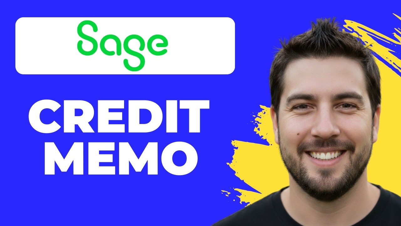 How To Create A Credit Memo In Sage 50 (Working 2026)