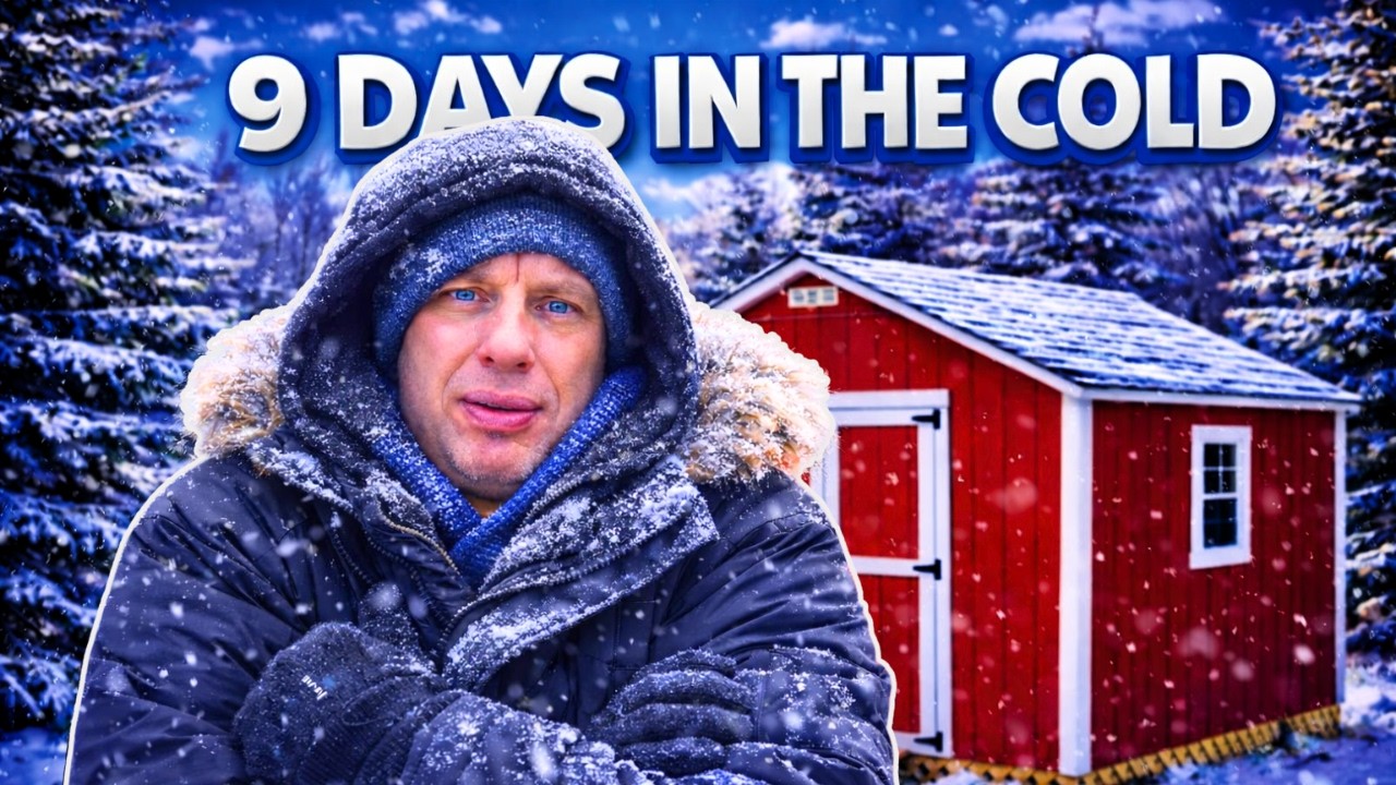 Winter Nearly Ruined This 12x12 Shed Build | ShedToday