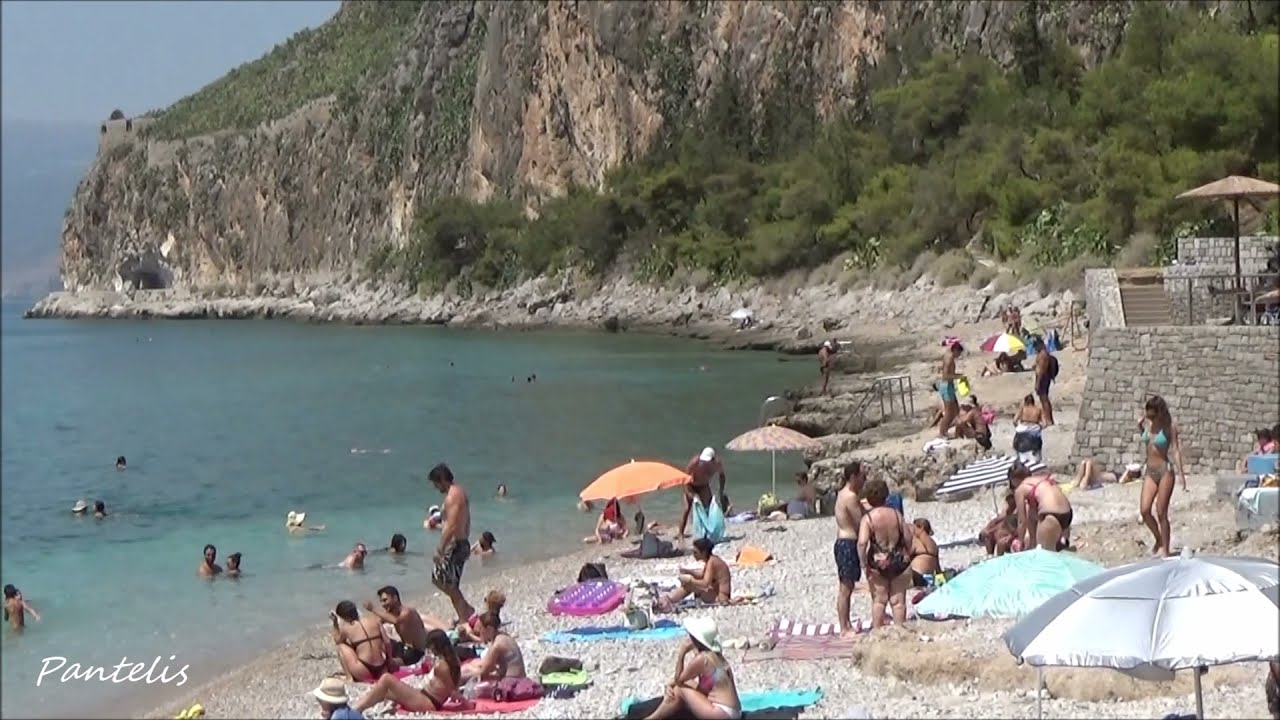 ΠΑΡΑΛΙΑ ΑΡΒΑΝΙΤΙΑΣ ΝΑΥΠΛΙΟ / ARVANITIA BEACH NAFPLIO GREECE