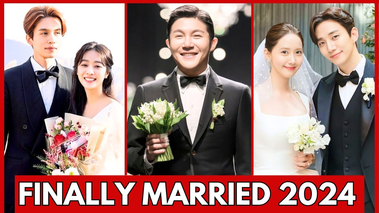 TOP KOREAN ACTRESS WHO GOT MARRIED IN 2024 | BEAUTIFUL KOREAN ACTRESS 2024 #kdrama #wedding
