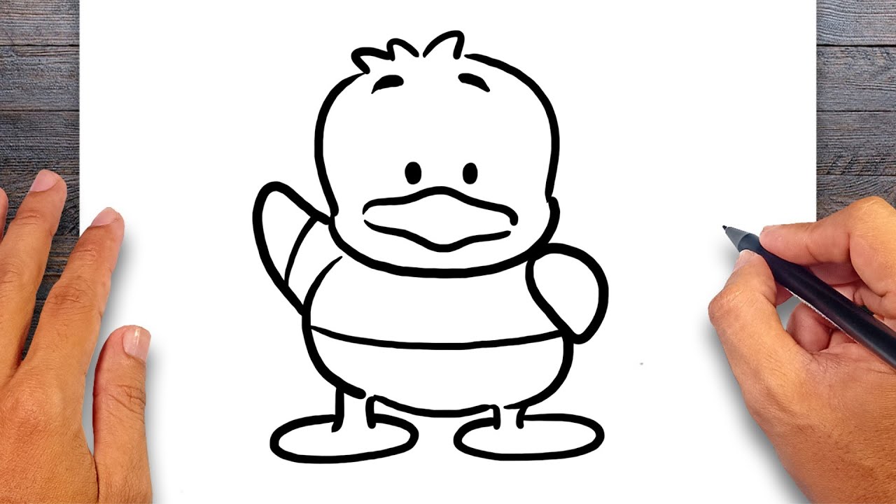 How to draw Pekkle Duck