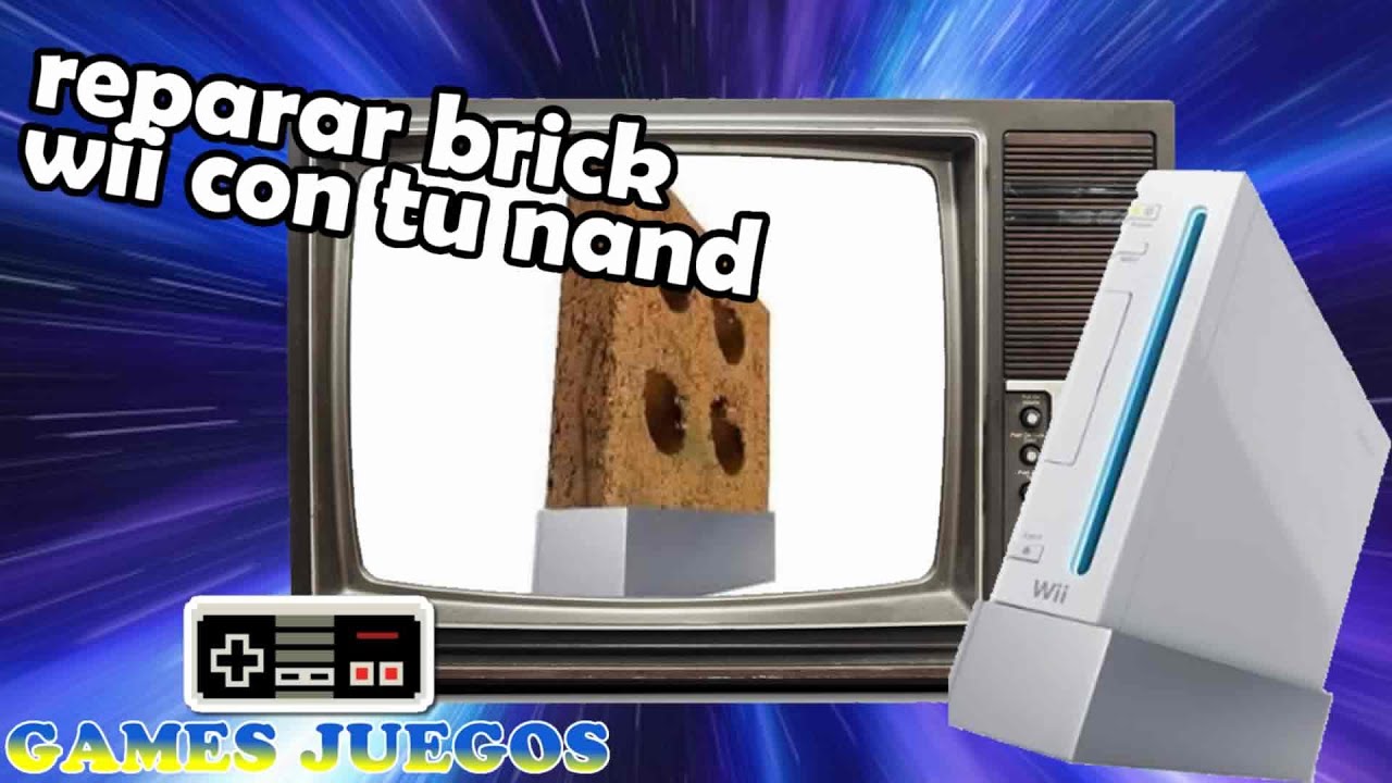 Como reparar un brick de tu consola wii si hiciste un respaldo nand.bin.