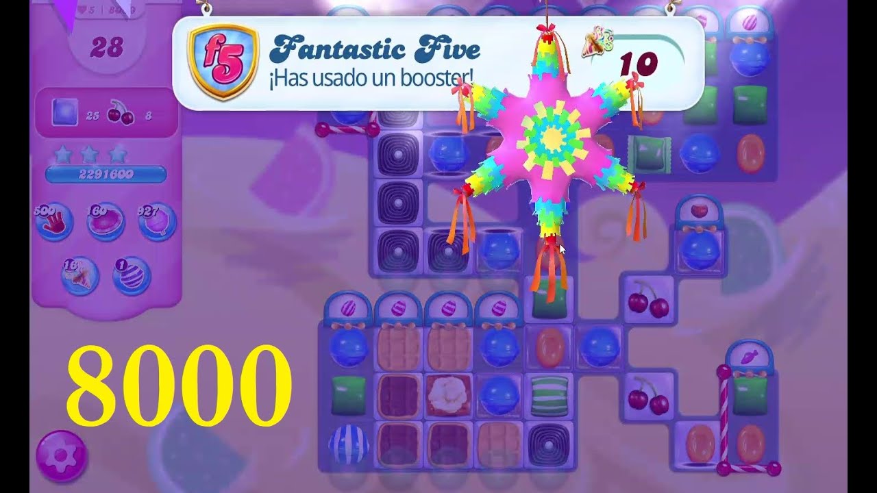 Candy Crush Saga Level 8000 ULTIMO NIVEL