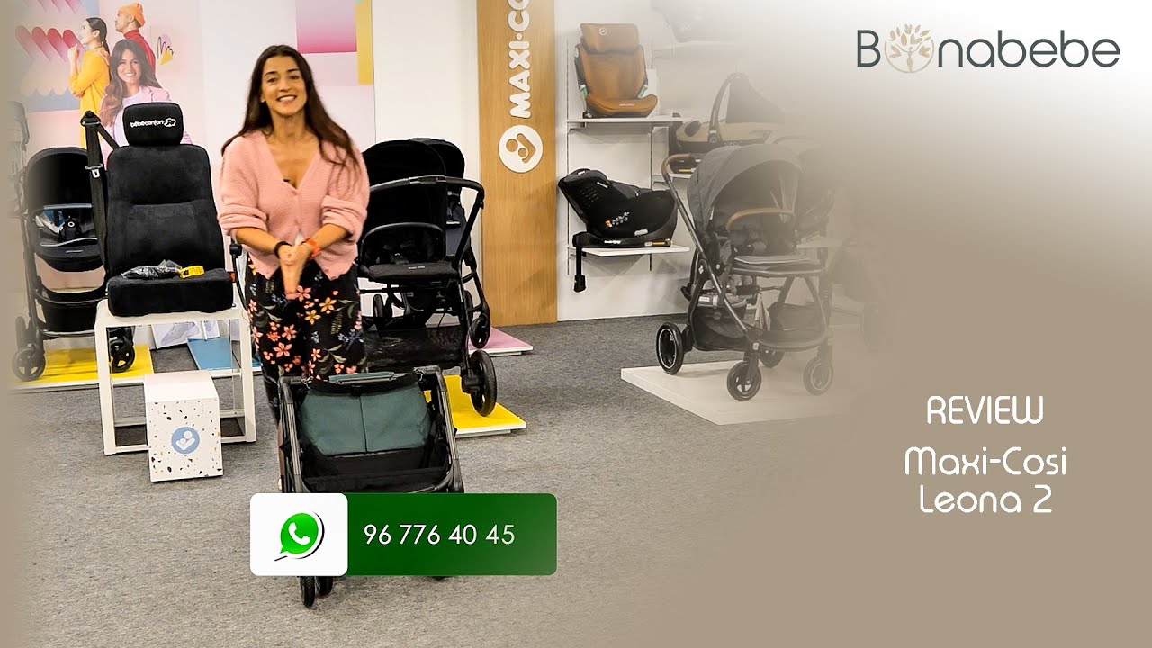 Review Maxi cosi Leona 2| Carrinho de bebé compacto| Bonabebe