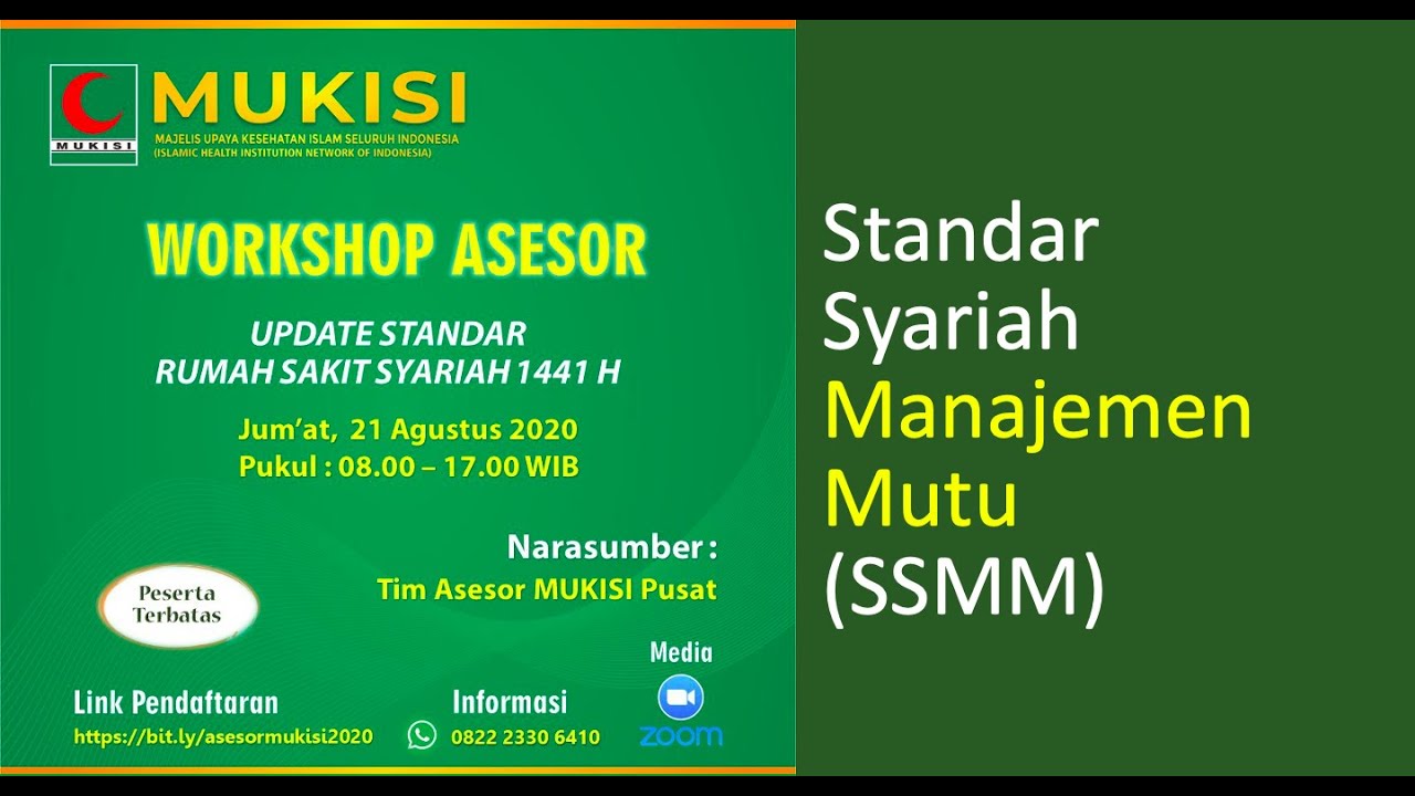 Workshop Asesor RS Syariah (13) : SSMM