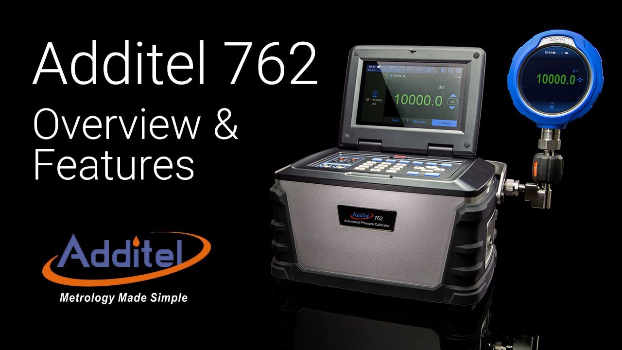 Additel 762 Automatic Pressure Calibrator Features