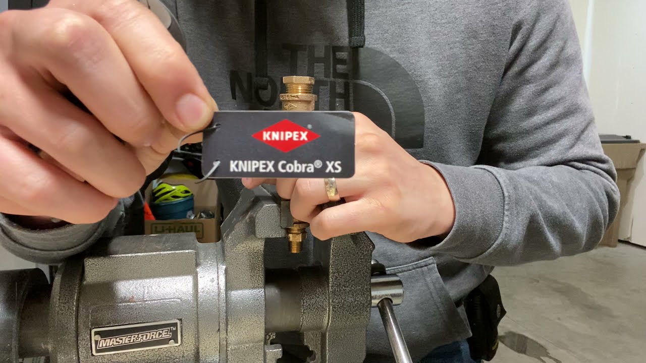 Knipex Cobra XS Pump Plier Initial Impressions (87-00-100)