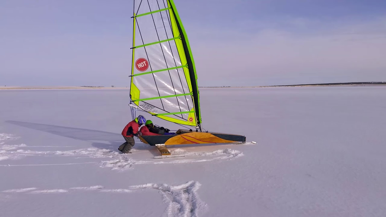 Homemade Iceboat