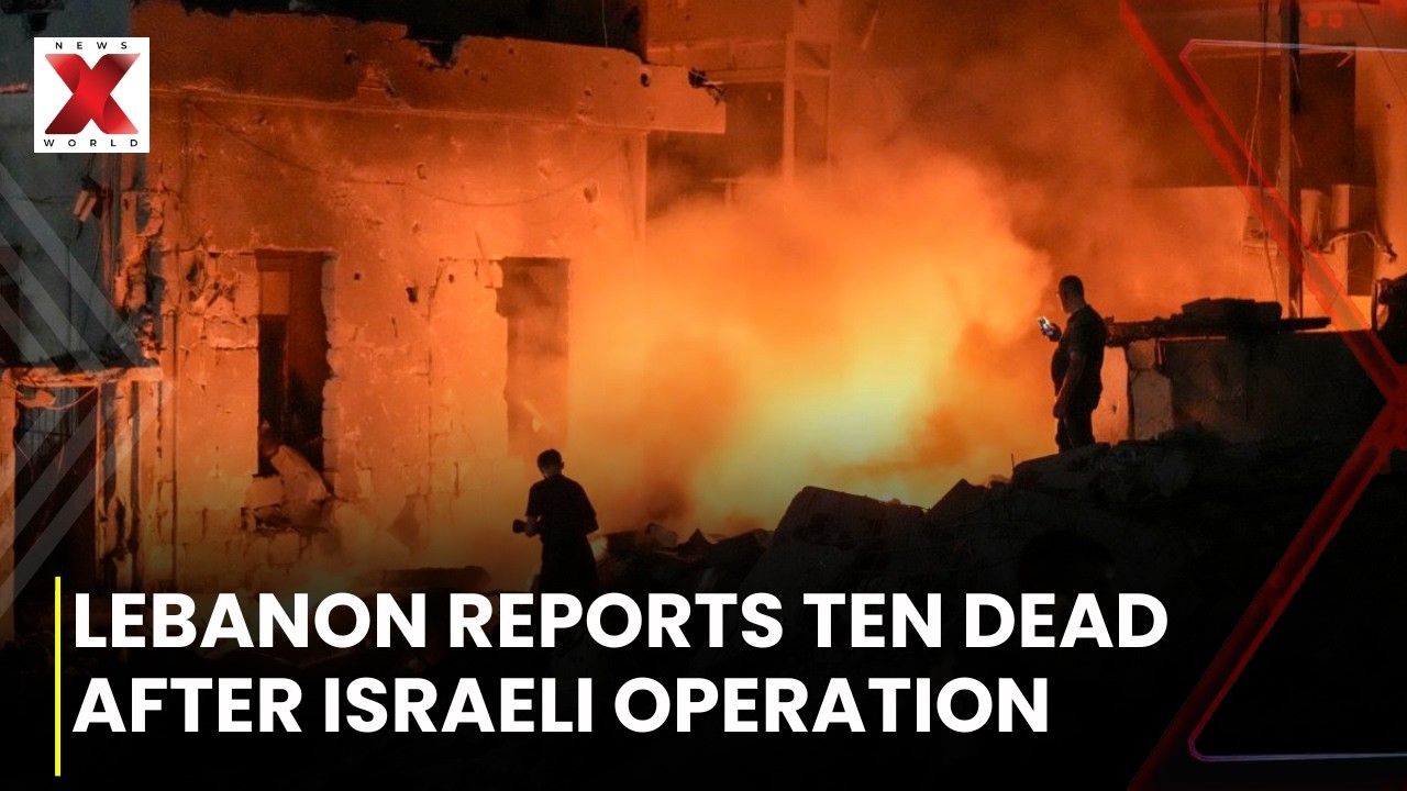 Israeli Airstrikes Kill Eight Hezbollah Members | NewsX World