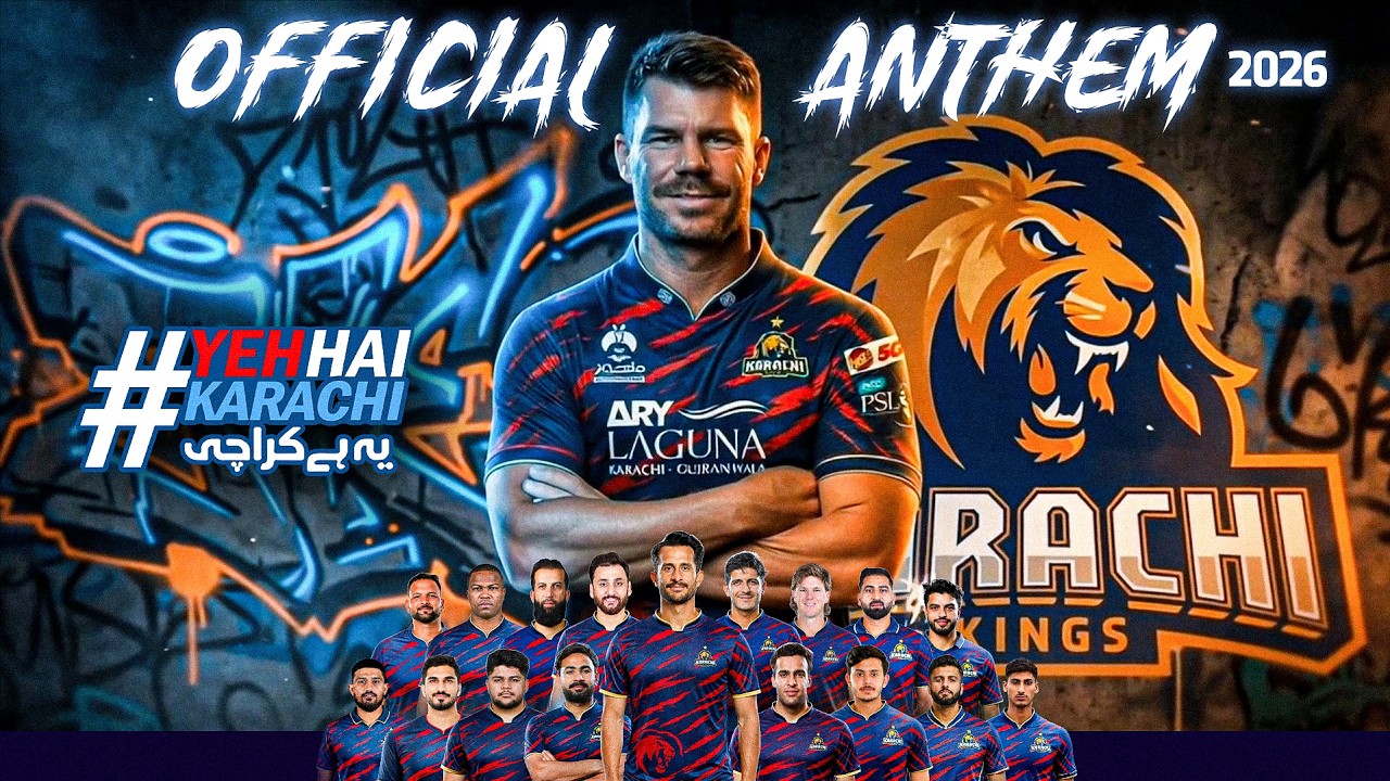 Hai Apni Karni - Karachi Kings Anthem 2026 | PSL 11 | Havi x Zain Zohaib x Raamis