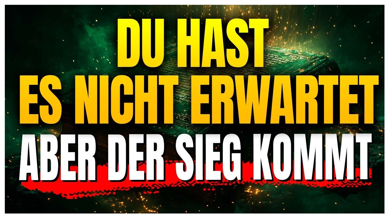 Guten Morgen, GELIEBTER GOTTES! Heute wird ein Tag UNERWARTETER SIEGE für dich sein! ✨🙏