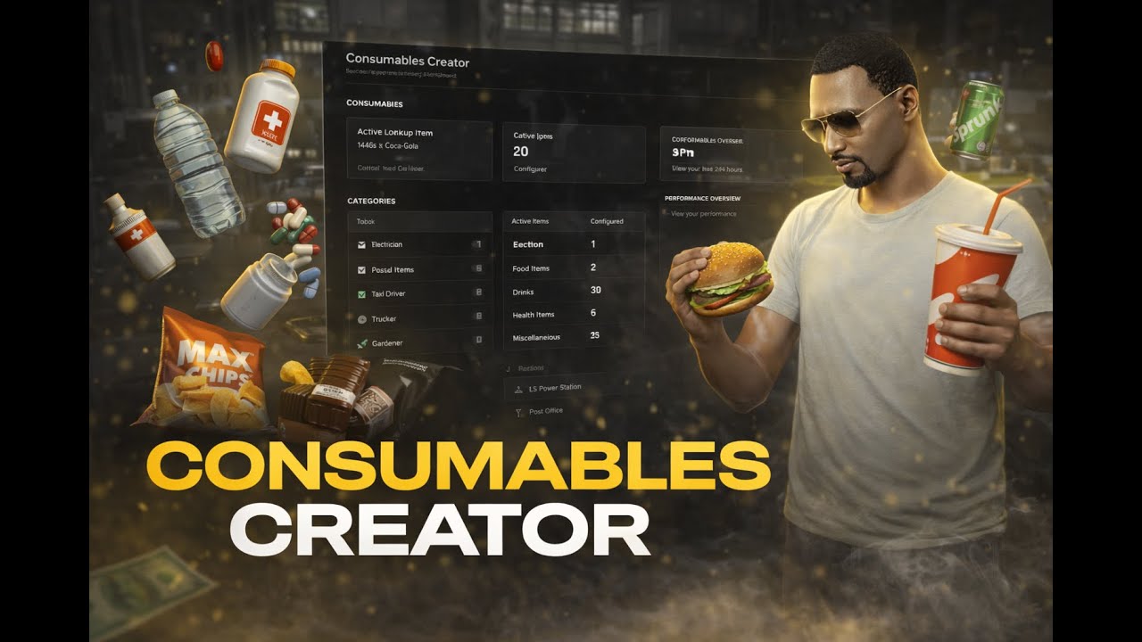 Consumables Creator - FiveM
