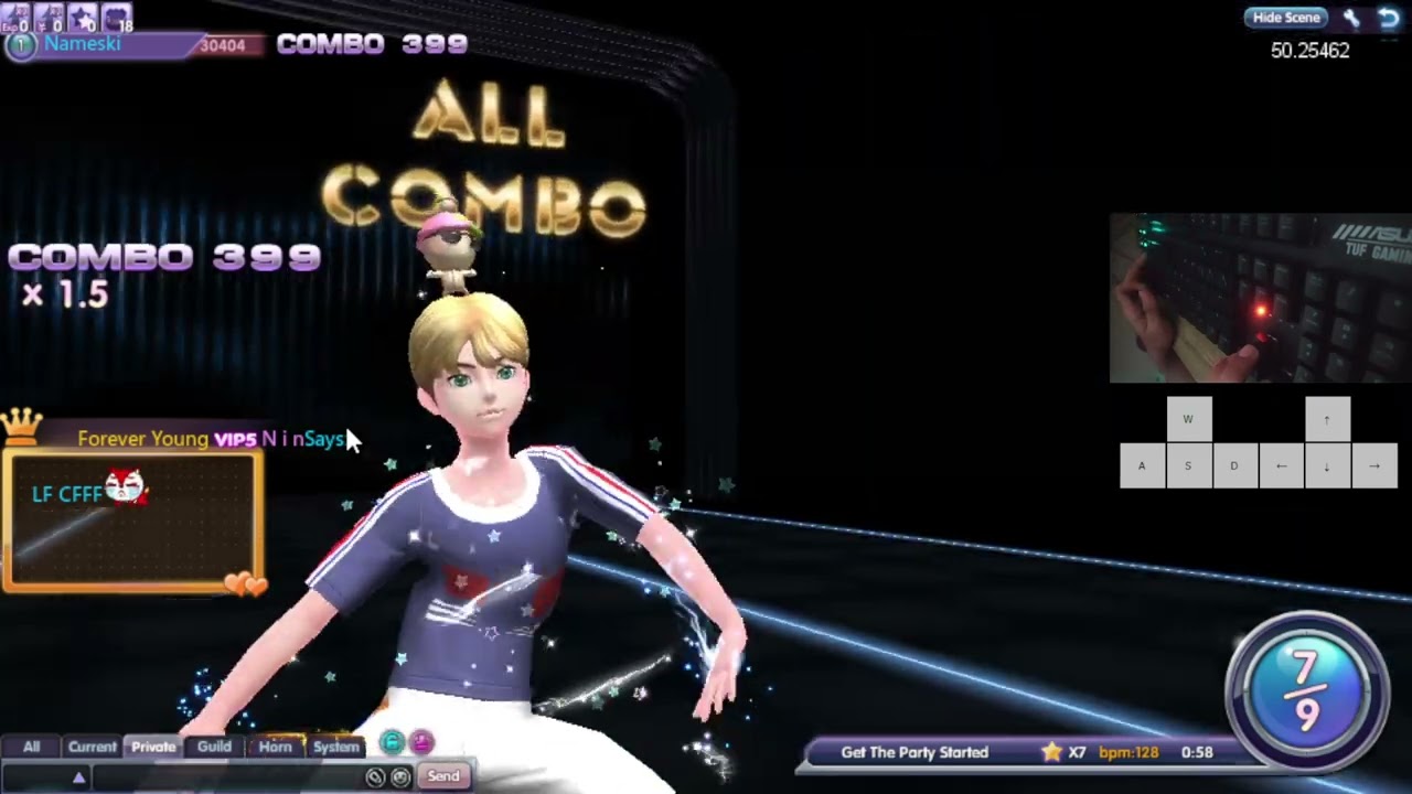 Get The Party Started x7 - P!NK (100%) (HandCam)