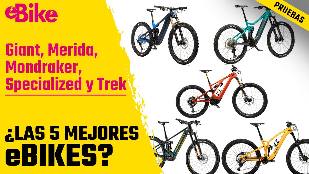 eBIKE pruebas: 5 eBikes que tendríamos con los ojos cerrados