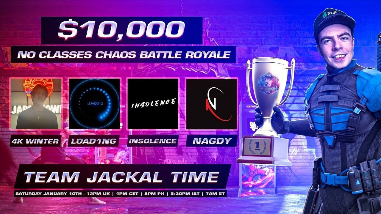 $10.000 NO CLASSES CHAOS BATTLE ROYALE