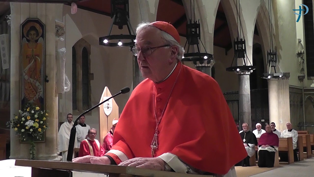 Cardinal Vincent and Bishop Mark attend Vespers for anniversary of St Cuthbert Mayne