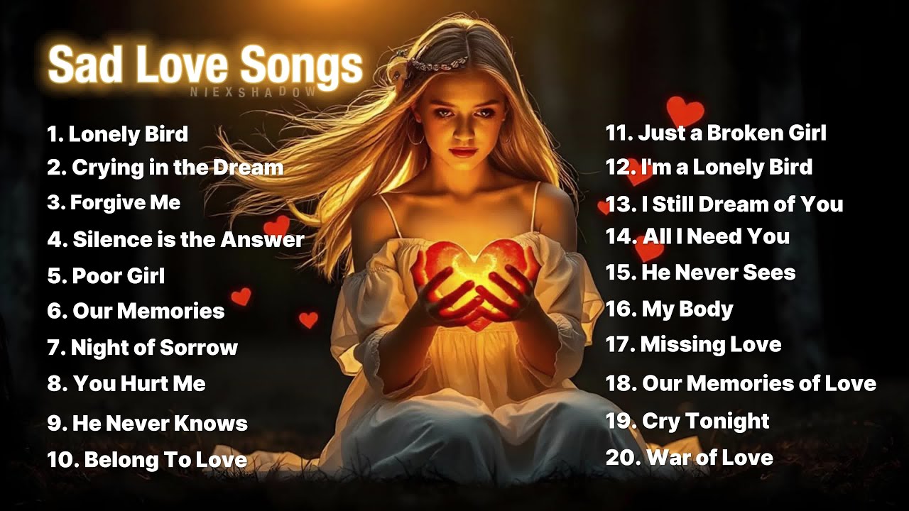 English Love Songs New Relaxing Playlist [Slow Pop Songs] New Release Music | NiExshadow | New Songs