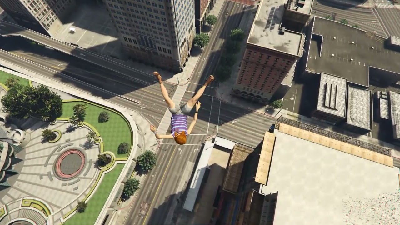 Low Gravity Falling - GTA V
