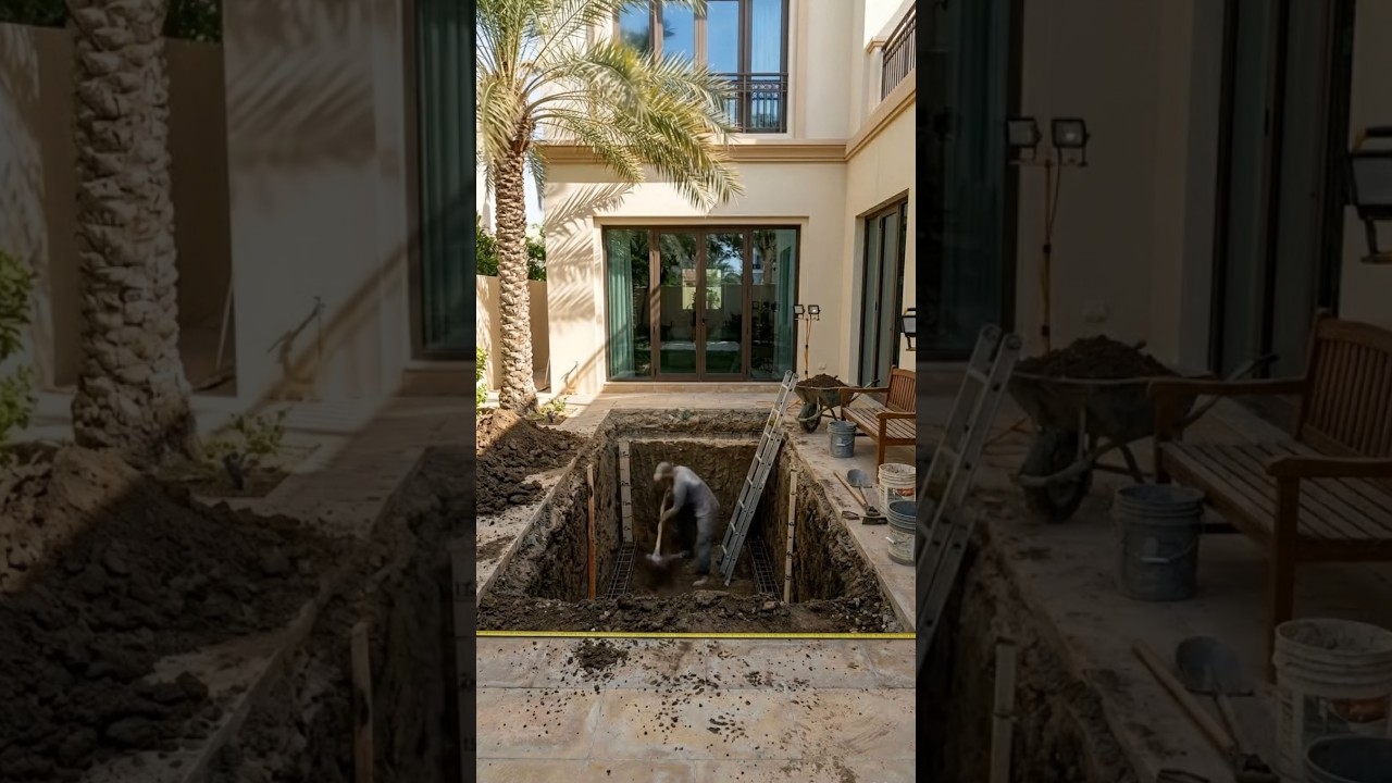 I Built a Secret Underground Room in My Backyard! 😳