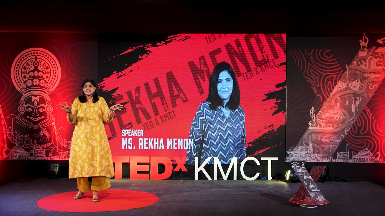 The Person Behind the Persona | Ms. Rekha Menon | TEDxKMCT