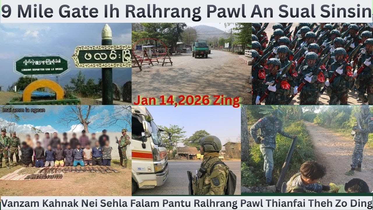 Jan 14 Zing: CNO/CNDF DS Le CS Ih Tongkam. TNLA In Ralhrang 100 Suah Zalen. Ralhrang 284 That Zo