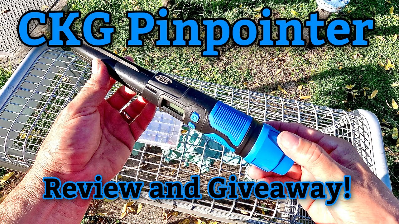 CKG Pinpointer Test, Review and Giveaway!