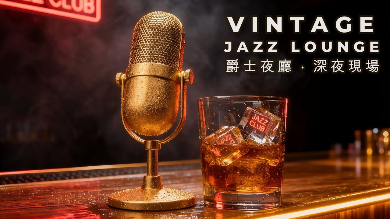 爵士夜廳 #09 城市夜晚的微醺陪伴 Relaxing Vintage Jazz Lounge 1940s Style