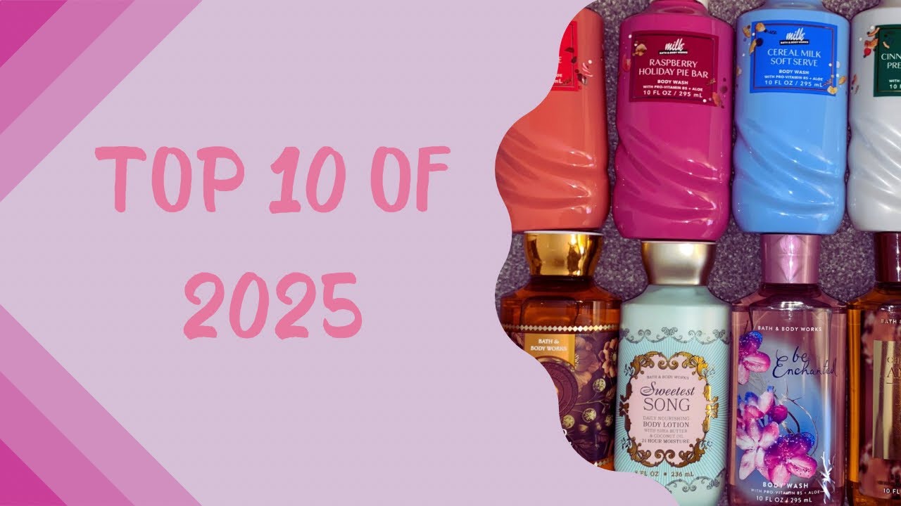 Топ-10 ароматов 2025 года❣️ //BathandBodyWorks💖
