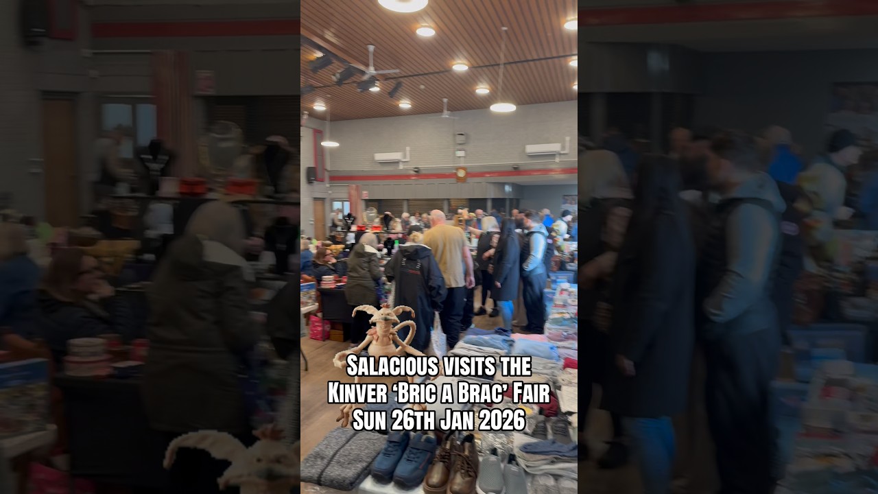 Salacious visits the Kinver &lsquo;Bric a Brac&rsquo; Fair - Sun 26th Jan 2026 #toyhunt #vintage #retro