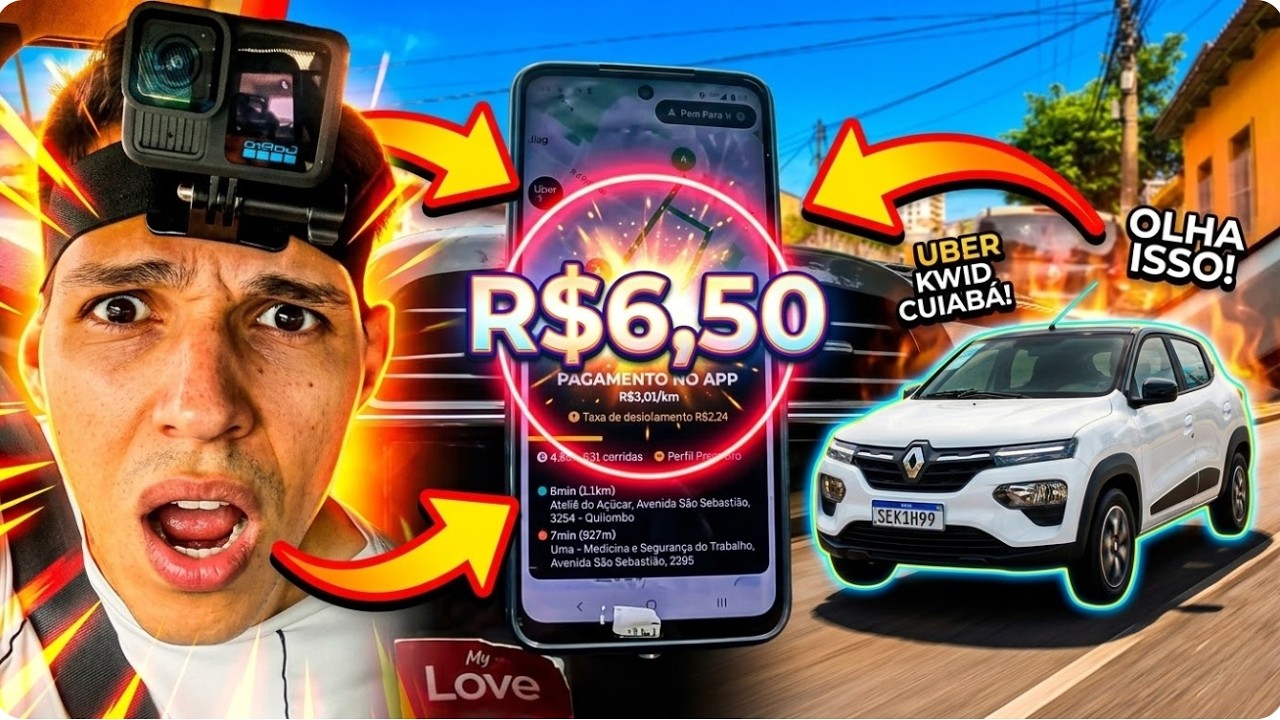CORRIDA DE R$6,50… VOCÊ ACEITARIA?! 😳