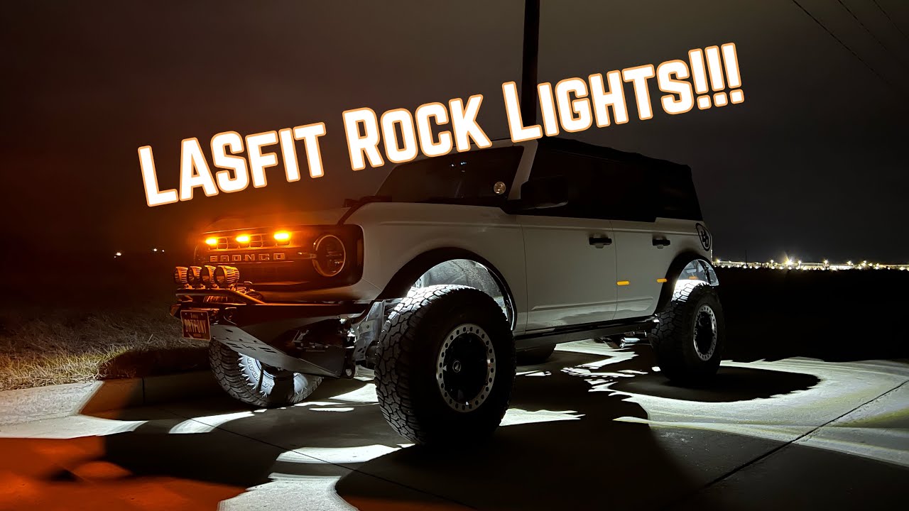 Lasfit Switchback Rock Light for 2021 Ford Bronco