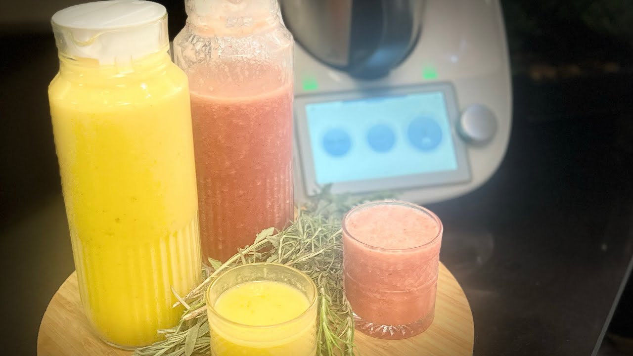 عصائر طبيعية وعائلية لكل المناسبات بالترموميكس  au #thermomix grande quantite de jus naturel