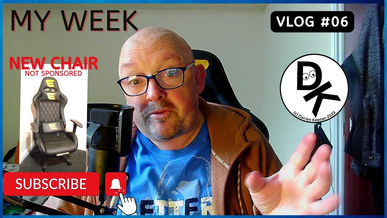 UNCUTT Chatty Vlog: - New Chair - Last of us - Wolf Pack - Weekly Life