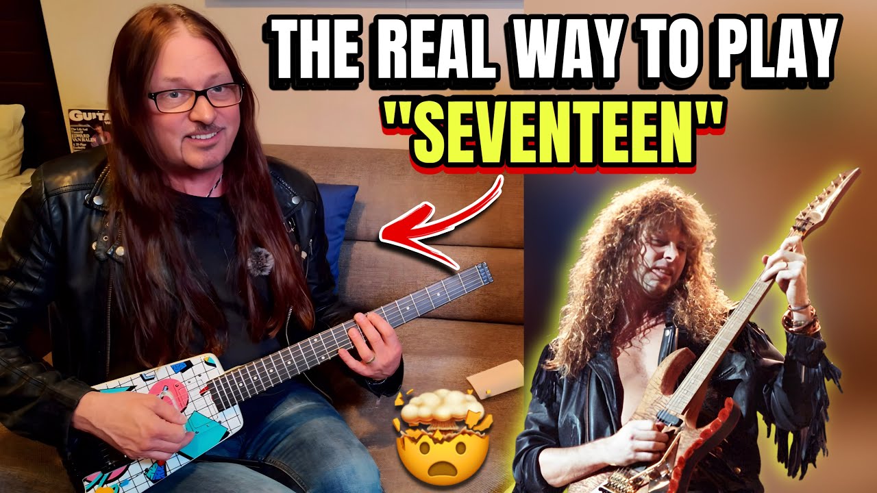 ‼️Reb Beach teaches us the REAL way to play his ICONIC riff to the Winger Classic “Seventeen” | 4K!